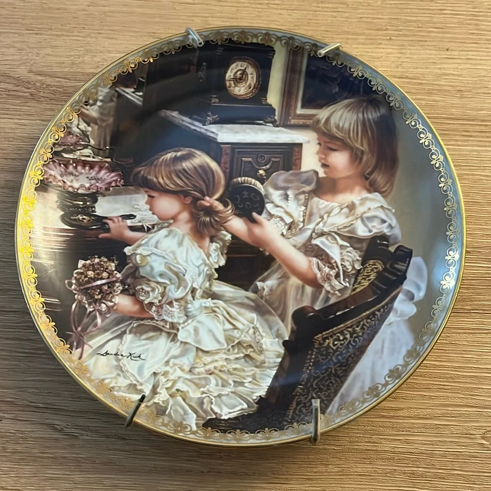 Moments of Friendship Plate No. 489 B Collectible plate